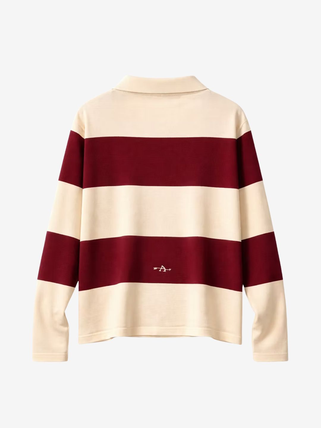 Appreciate Long Sleeve Polo Burgundy | ResellZone