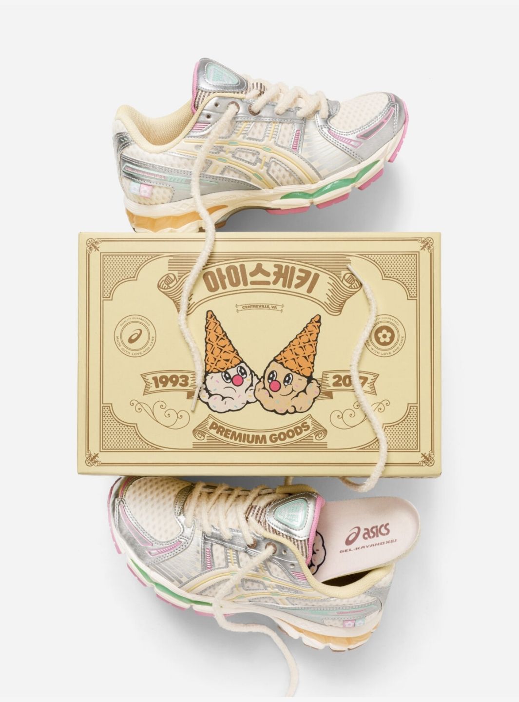 Asics Gel-Kayano 12.1 Vandy The Pink Vanilla - 1203B302-100 | ResellZone