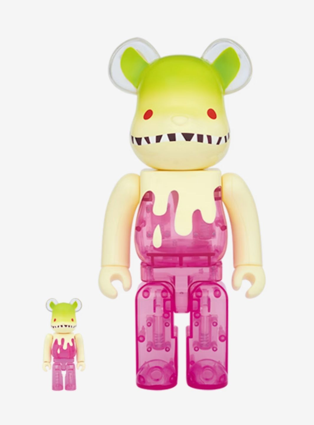 Bearbrick Byron 100% & 400% Set Green/Pink | ResellZone