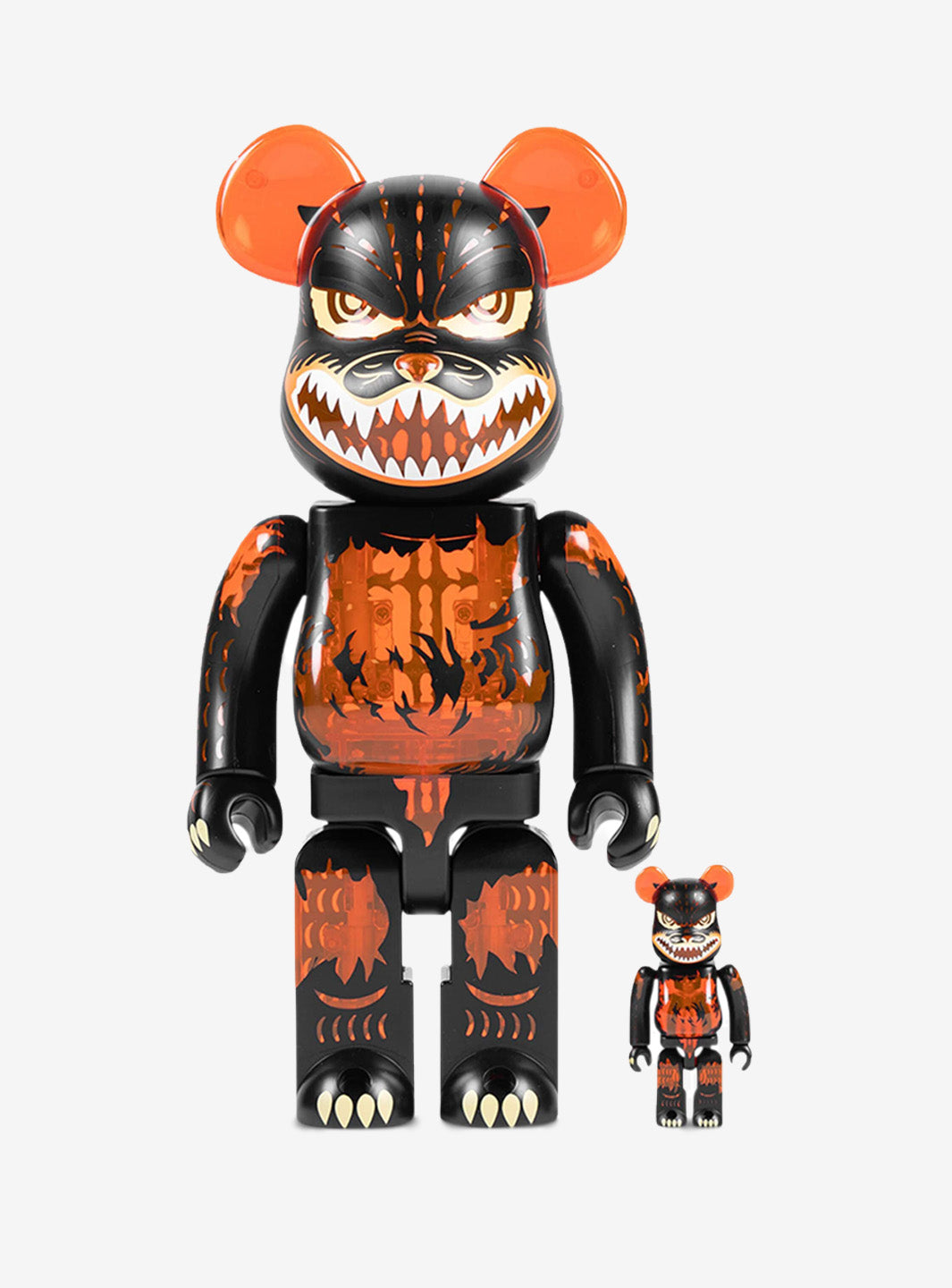 Bearbrick Godzilla VS Destoroyah version Godzilla (Meltdown) 100% & 400% Set | ResellZone