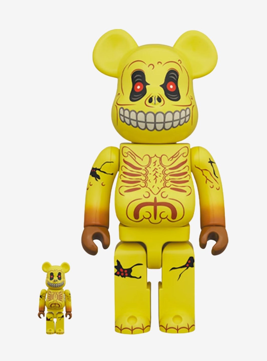 Bearbrick SKULL FACE 100% & 400% Set | ResellZone