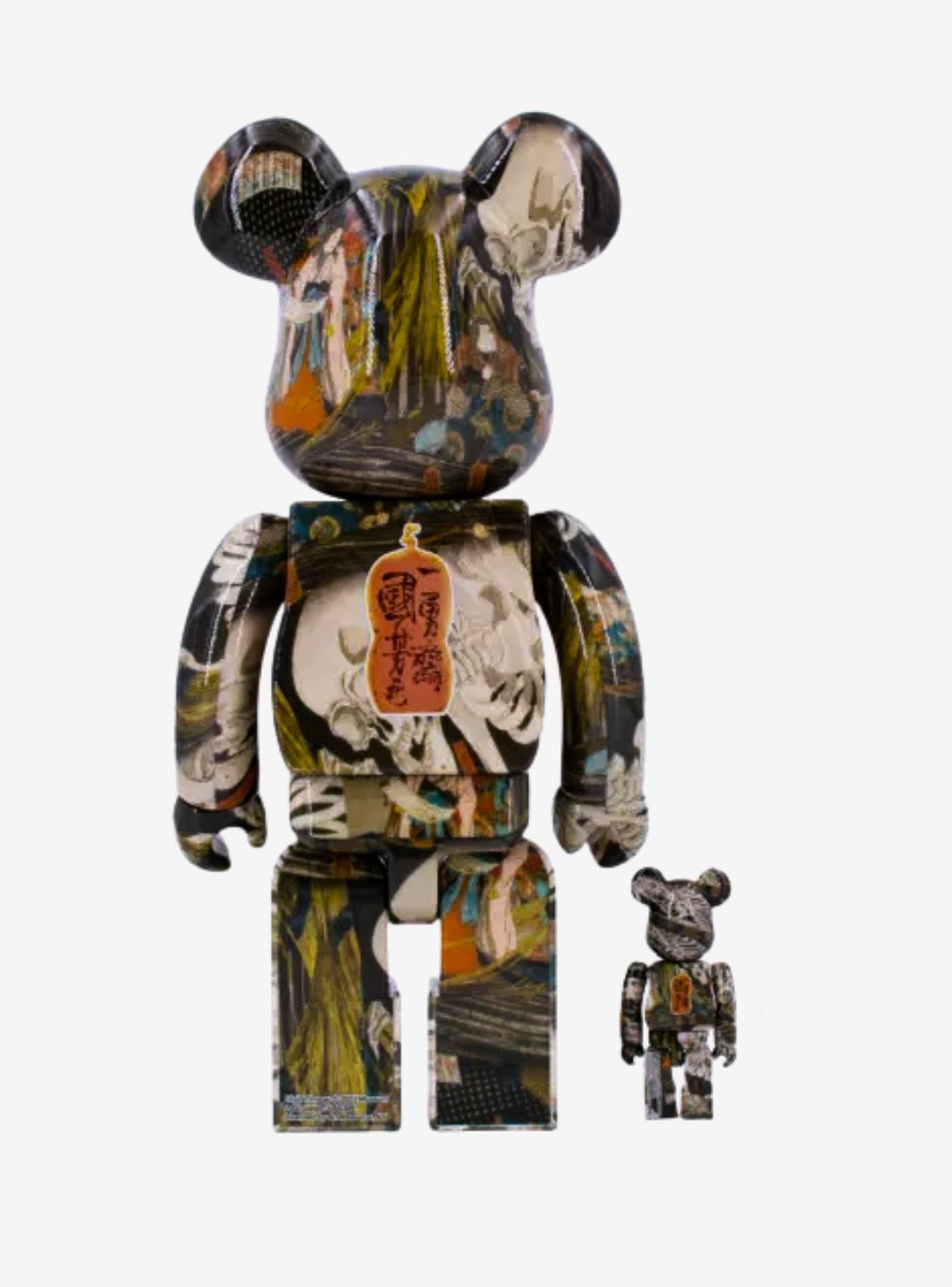Bearbrick Utagawa Kuniyoshi (The Haunted Old Palace at Soma) 100% & 400% Set | ResellZone