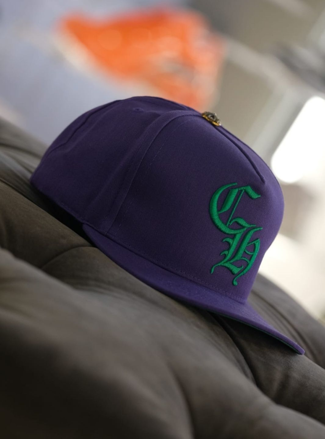 Chrome Hearts CH Baseball Cap Purple/Green | ResellZone