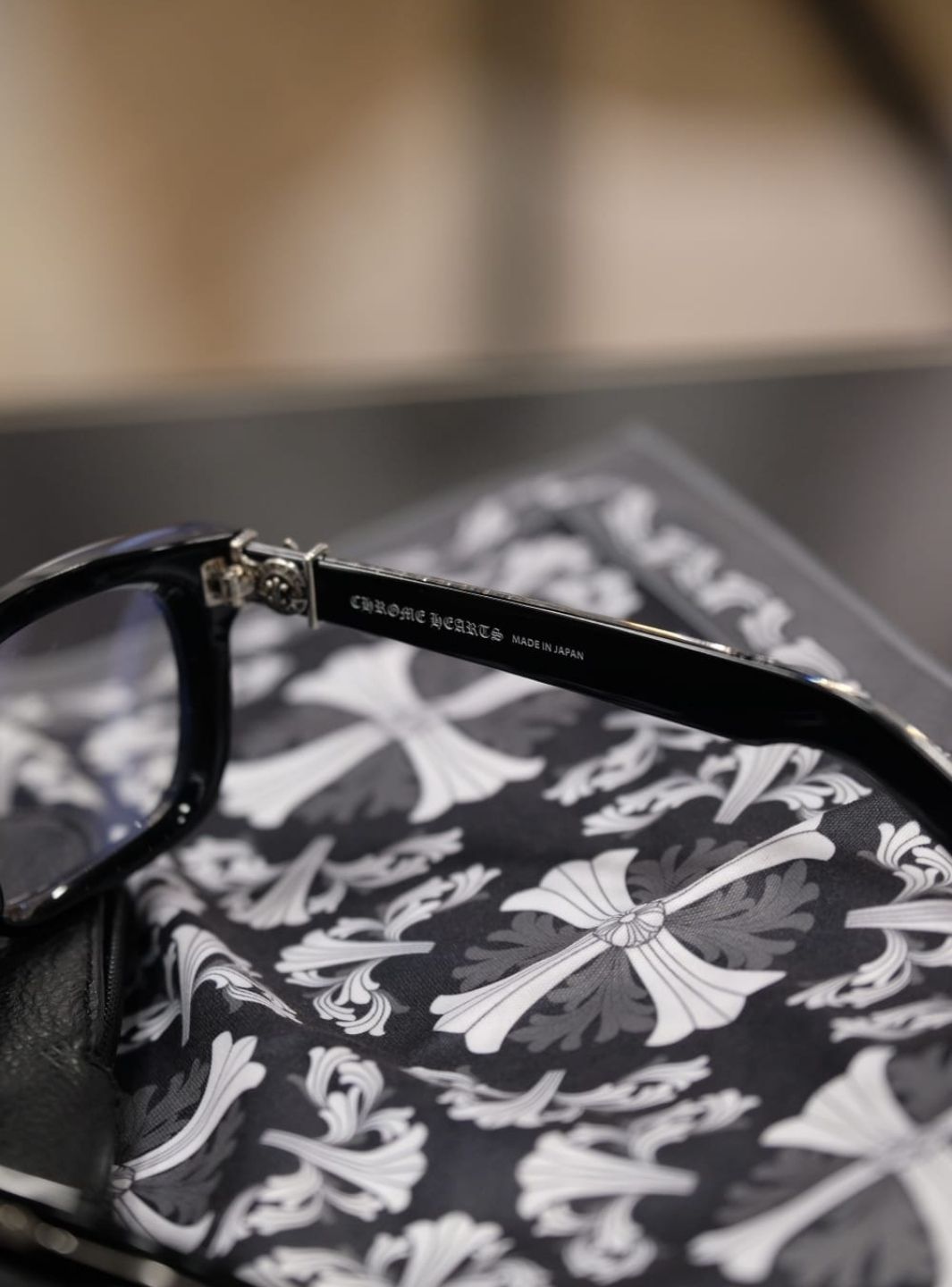 Chrome Hearts Eyewear See You In Tea Black Matte | ResellZone