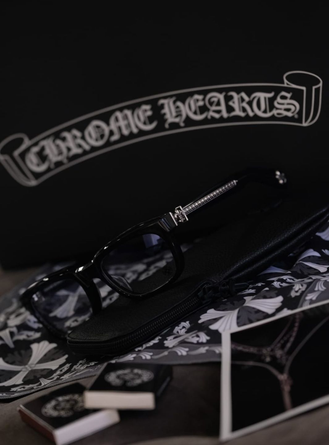 Chrome Hearts Eyewear See You In Tea Black Matte | ResellZone