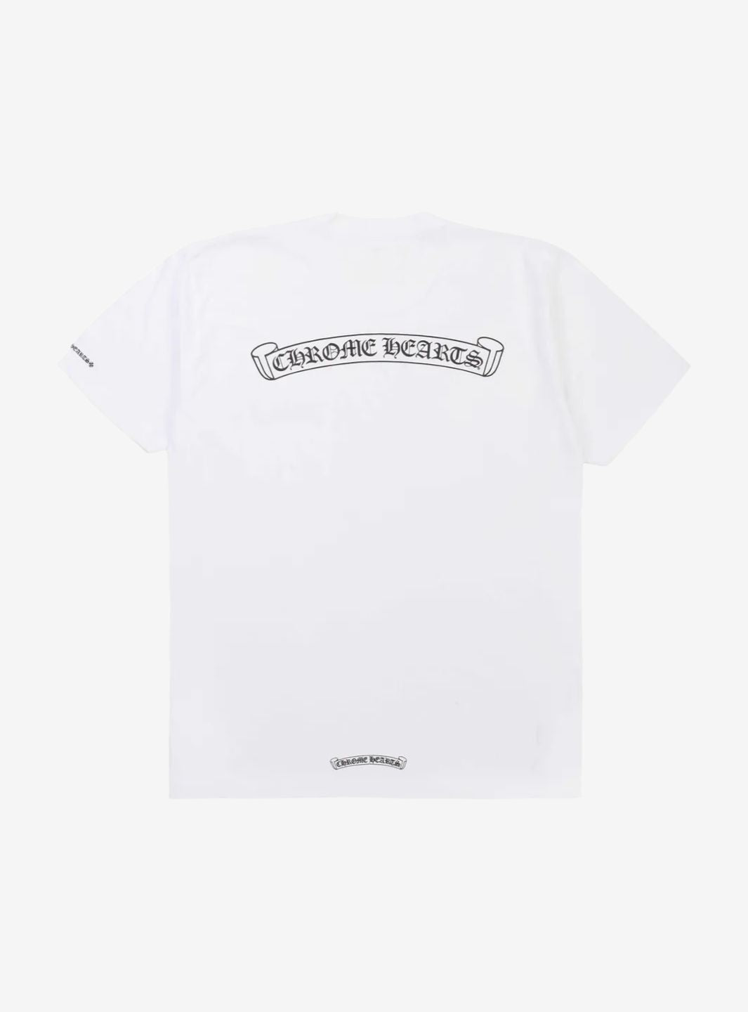 Chrome Hearts Scroll Logo Pocket T-Shirt White | ResellZone