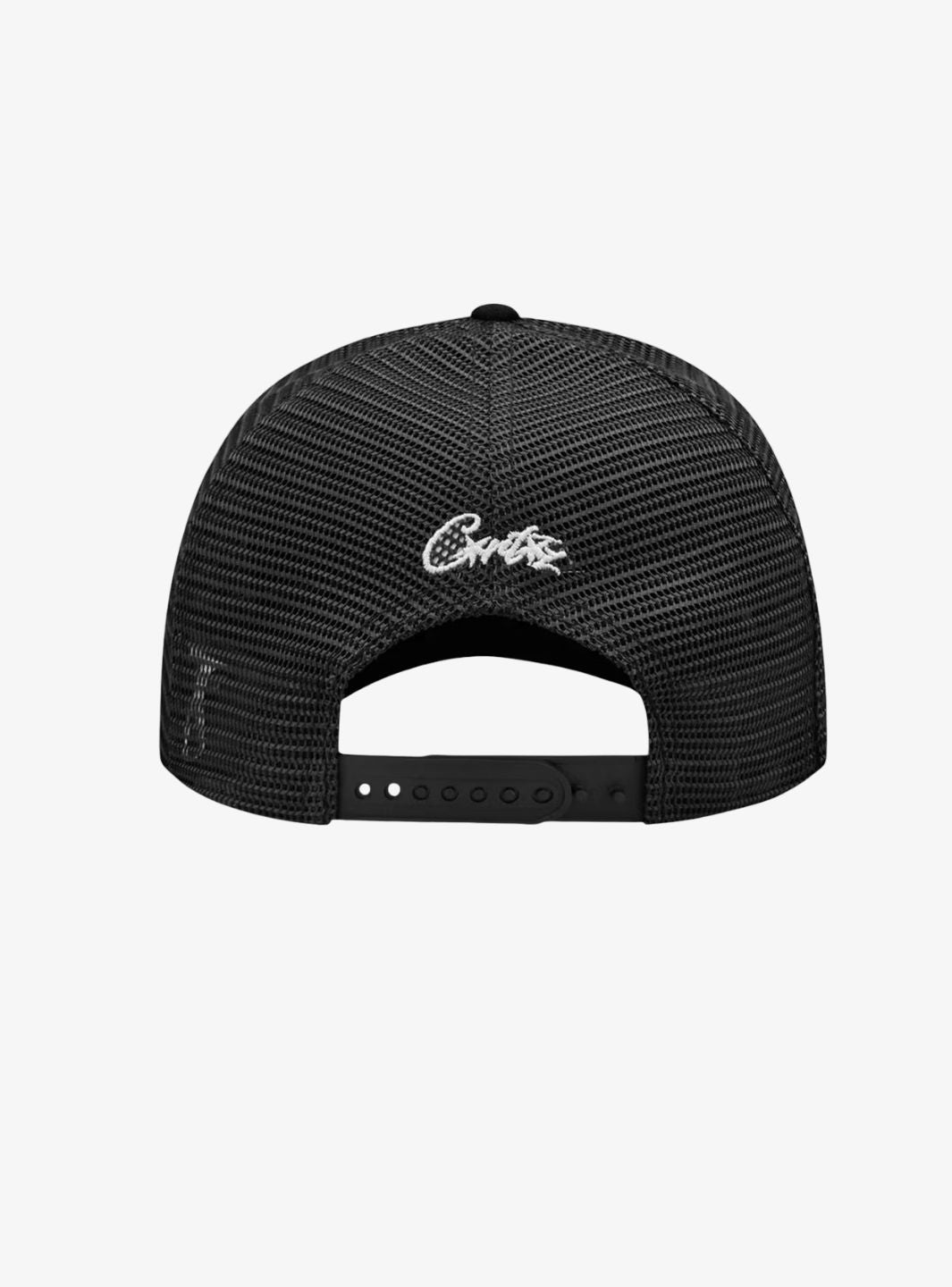Corteiz Island Puff Print Trucker Hat Black | ResellZone