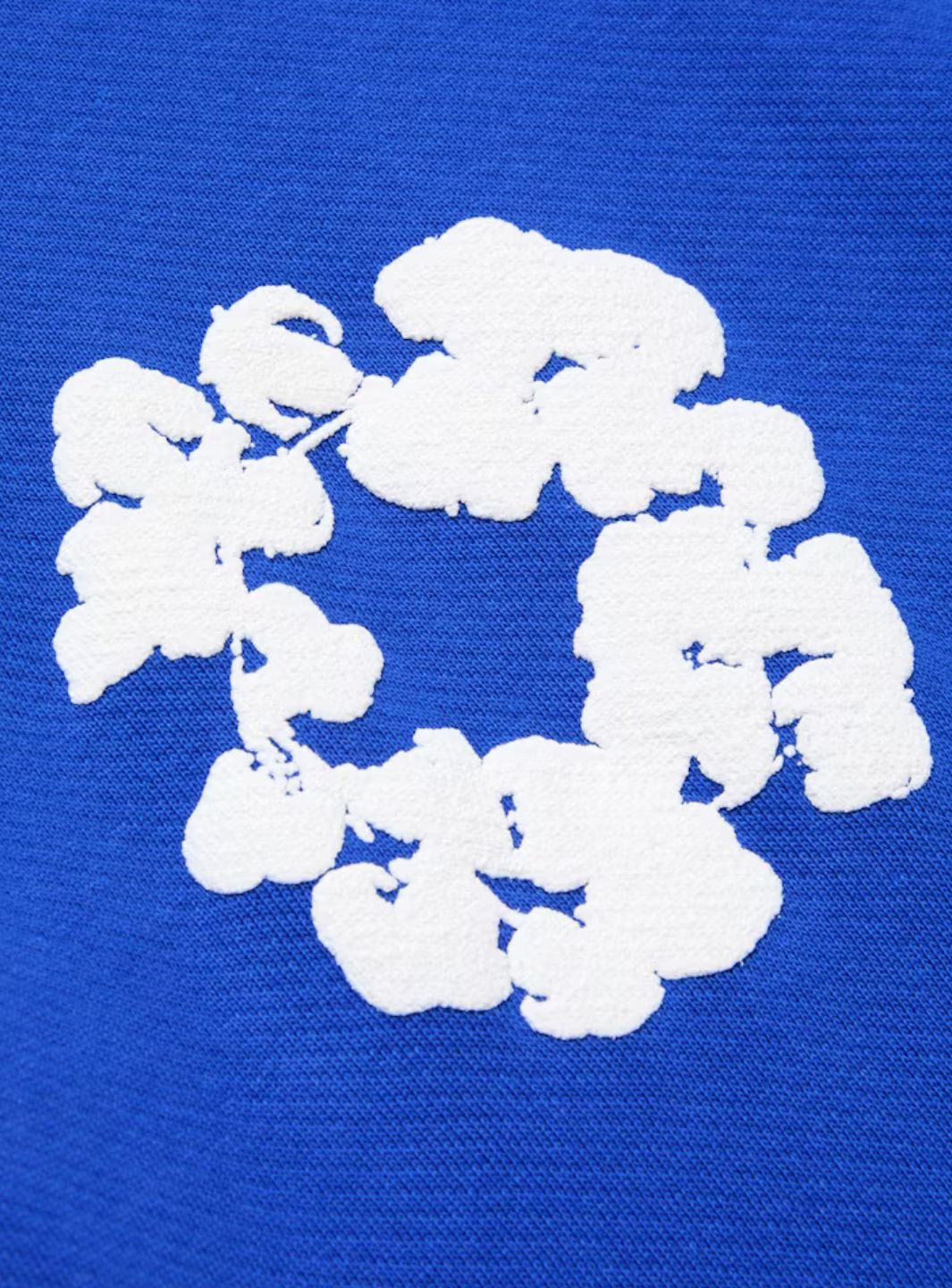 Denim Tears The Cotton Wreath Sweatshirt Royal Blue | ResellZone