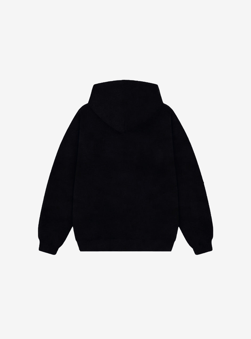 Dubai Zip Up Hooded Sweatshirt Washed Black | ResellZone