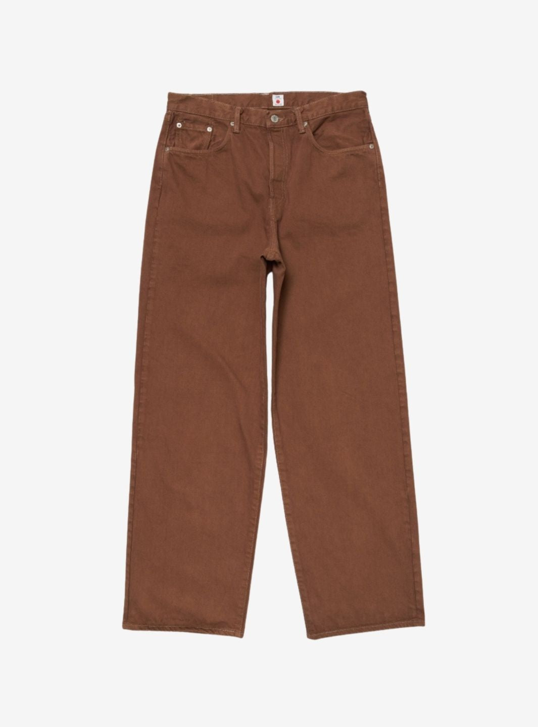 EDWIN Wide Pant Natural Brown Overdyed | ResellZone
