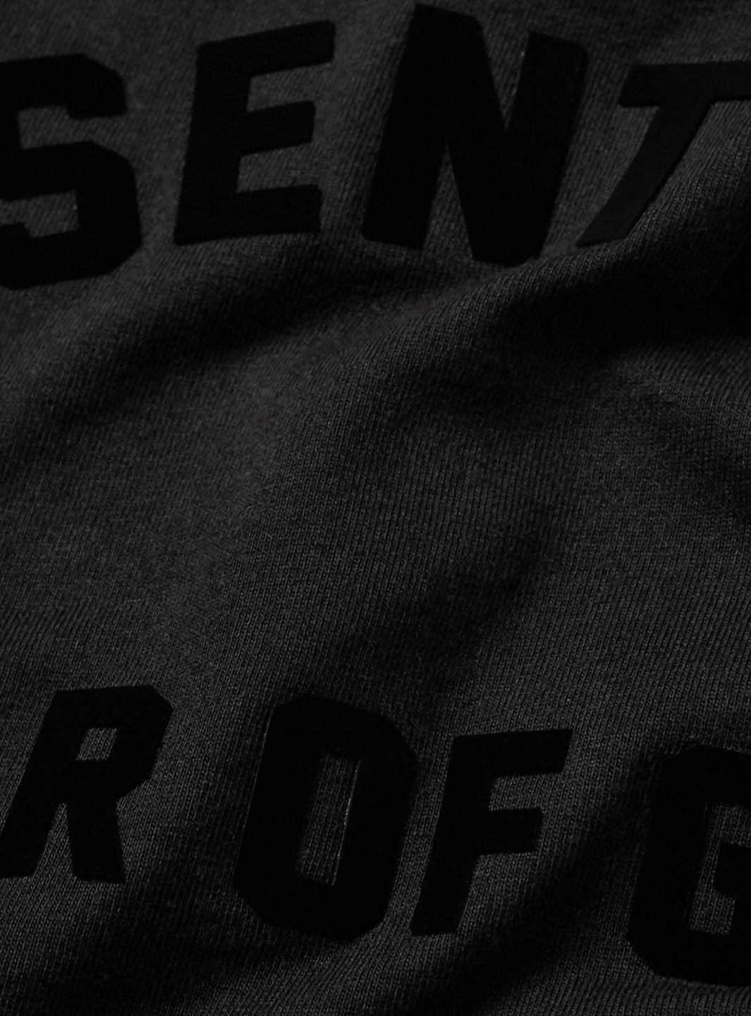 Fear of God Essentials Arch Logo T-Shirt Jet Black | ResellZone