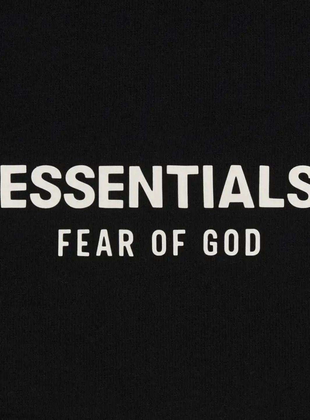 Fear of God Essentials Classic Fit T-Shirt Jet Black - 125AS254190F | ResellZone