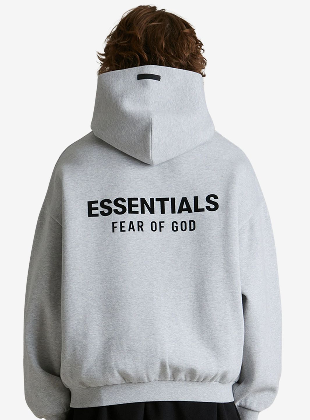 Fear of God Essentials Fleece Hoodie Light Heather Grey | ResellZone