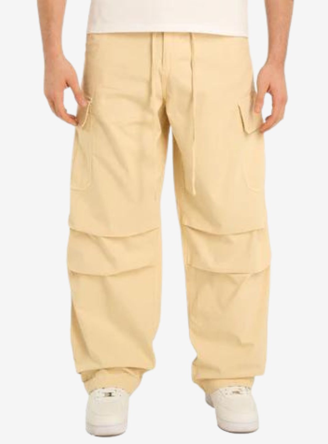Garment WorkShop Parachute Pants Cream | ResellZone