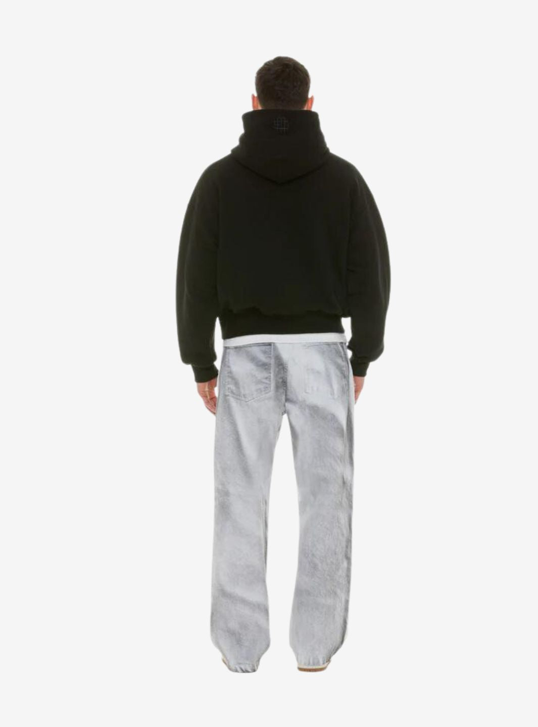 Garment Workshop Double Layer Hoodie Black | ResellZone