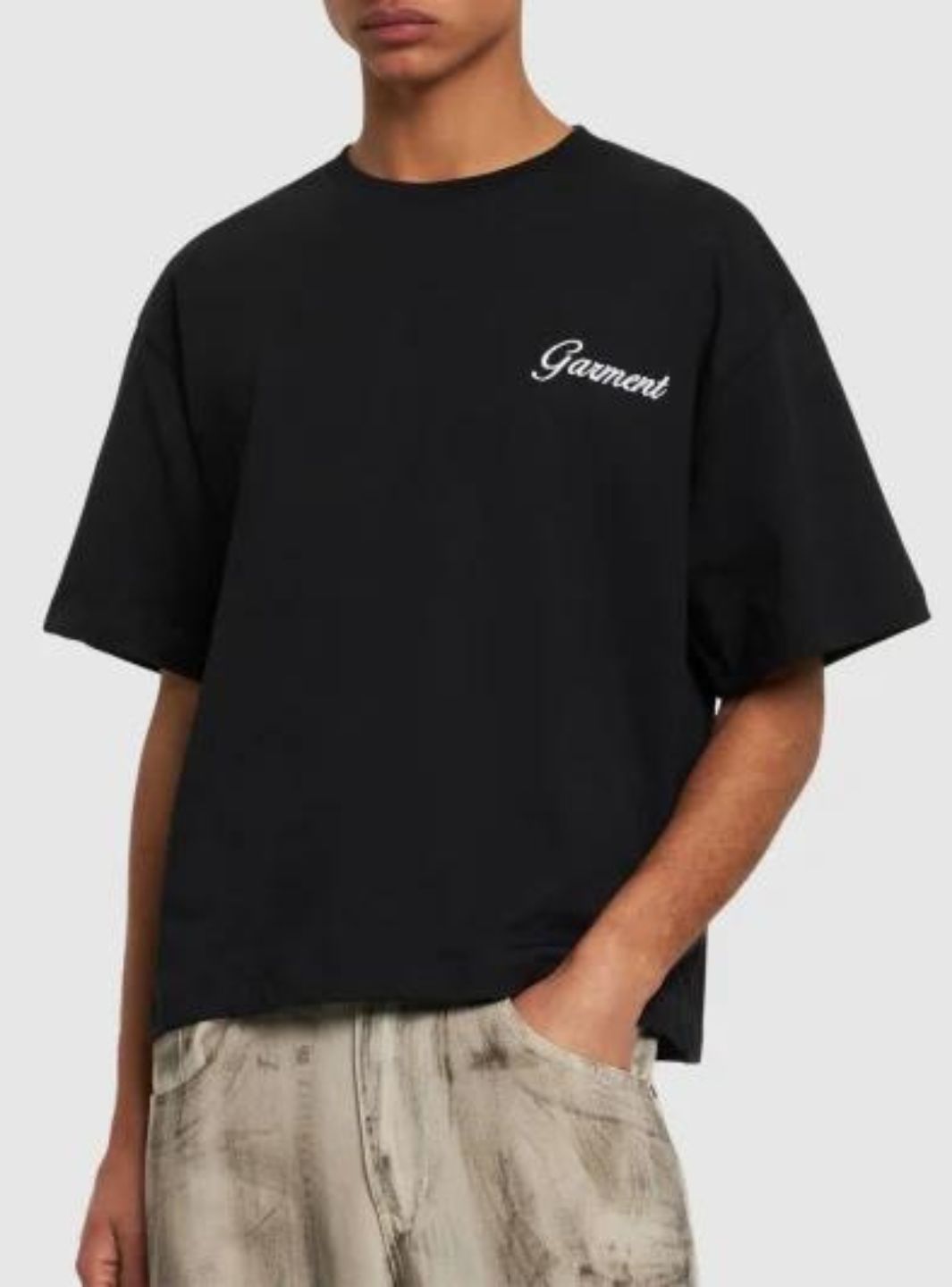 Garment-Workshop T-shirt If You Know You Know Black 