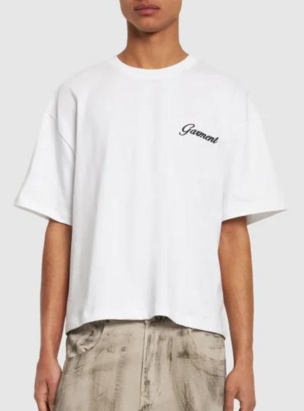 Garment-Workshop T-shirt If You Know You Know White 