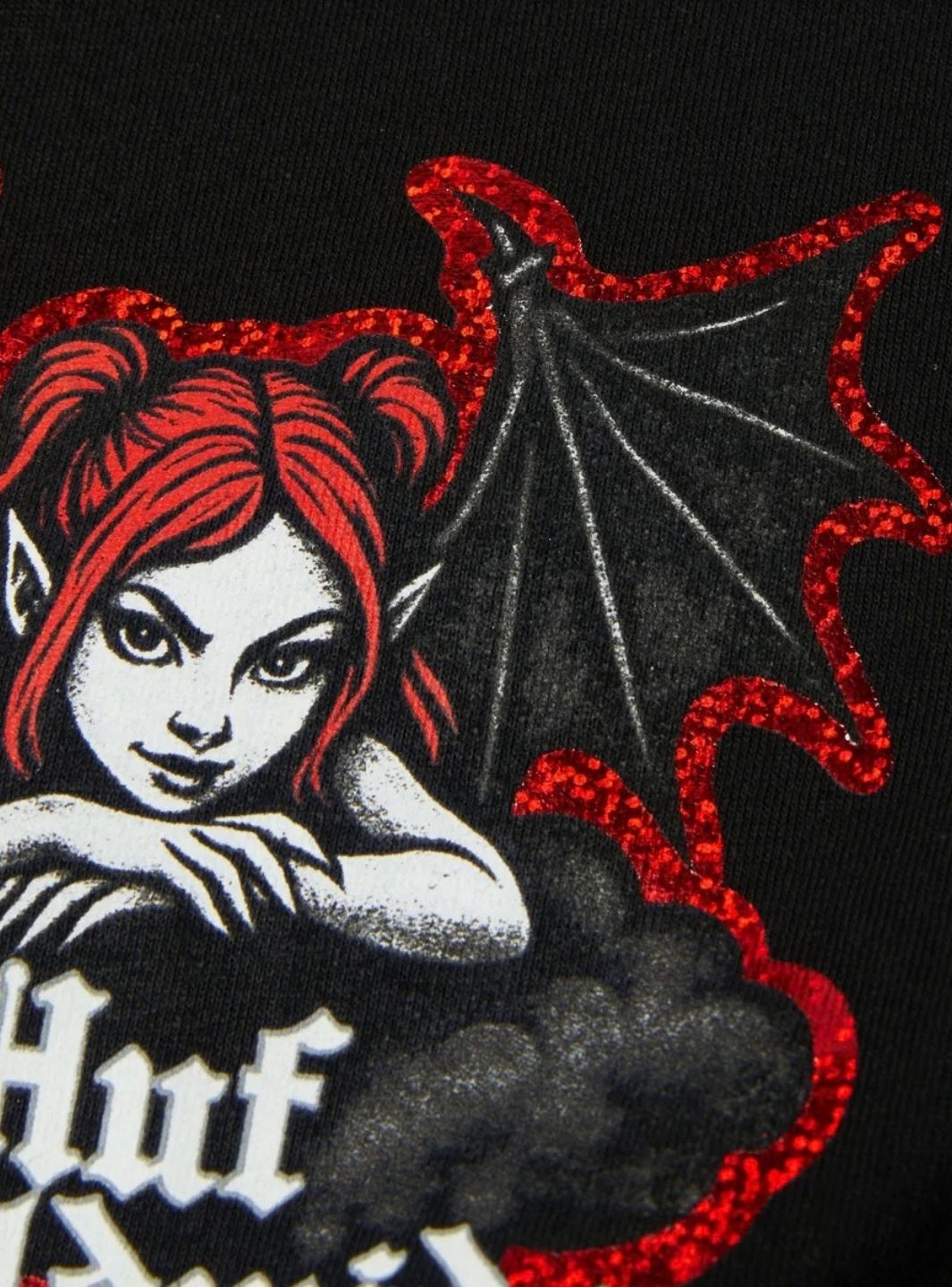 HUF Chaos T-Shirt Black | ResellZone