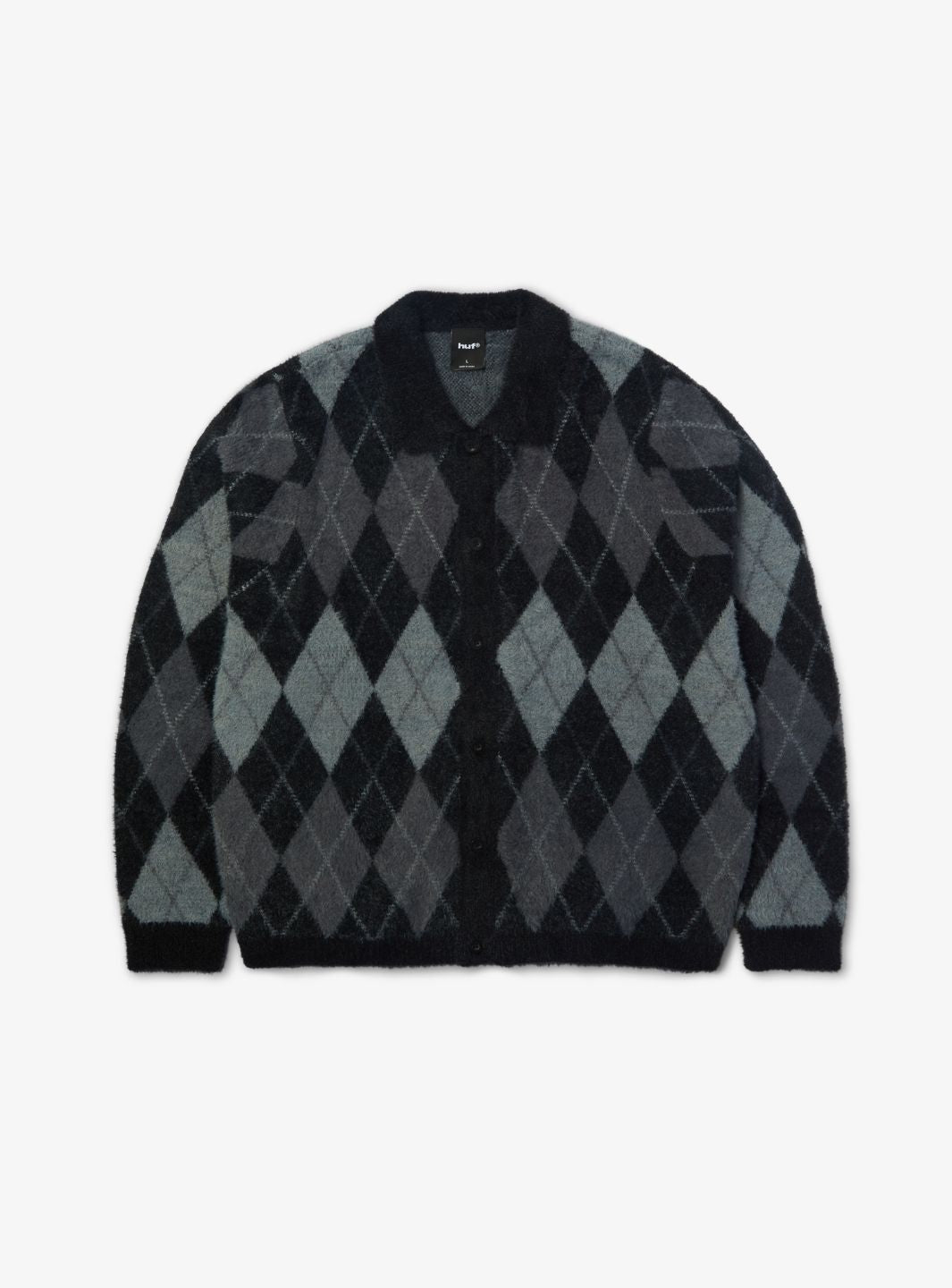 HUF Cooper Mohair Sweater Black | ResellZone