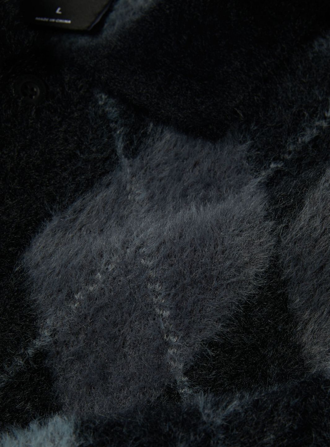 HUF Cooper Mohair Sweater Black | ResellZone