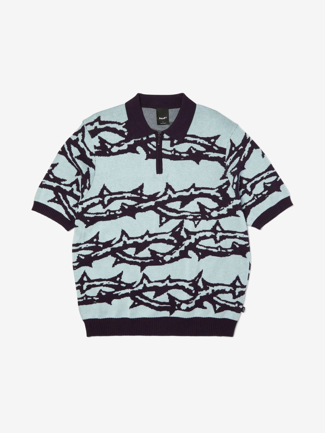 HUF Fantasies Knit Top Light Blue | ResellZone