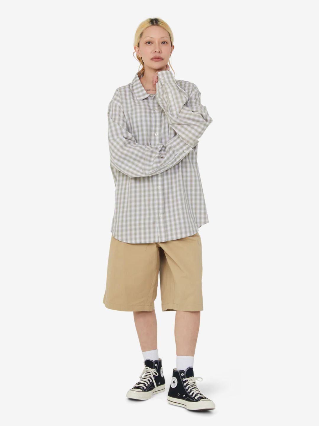 HUF Sorta Long Chino Short Beige | ResellZone