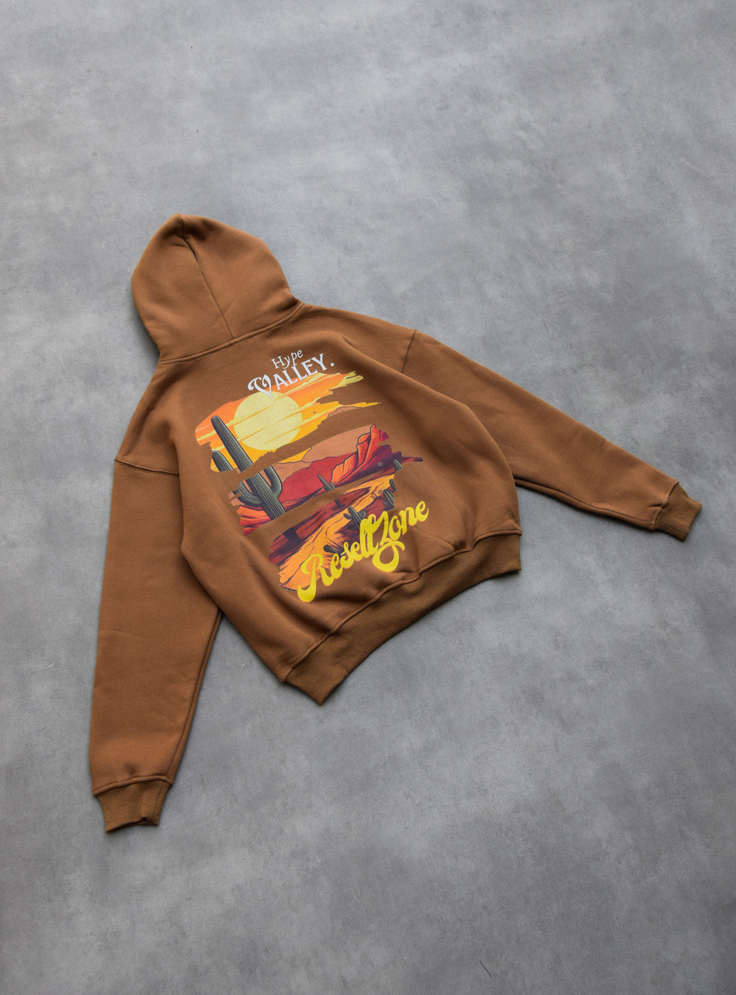 Hype Valley Desert Hoodie | ResellZone