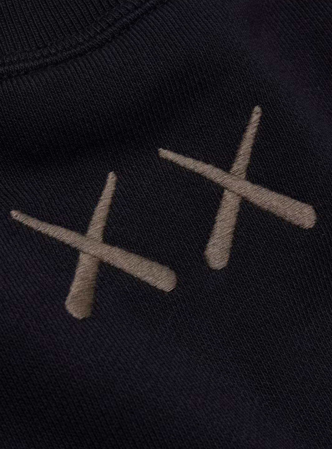 KAWS x Uniqlo Longsleeve Sweatshirt Black | ResellZone