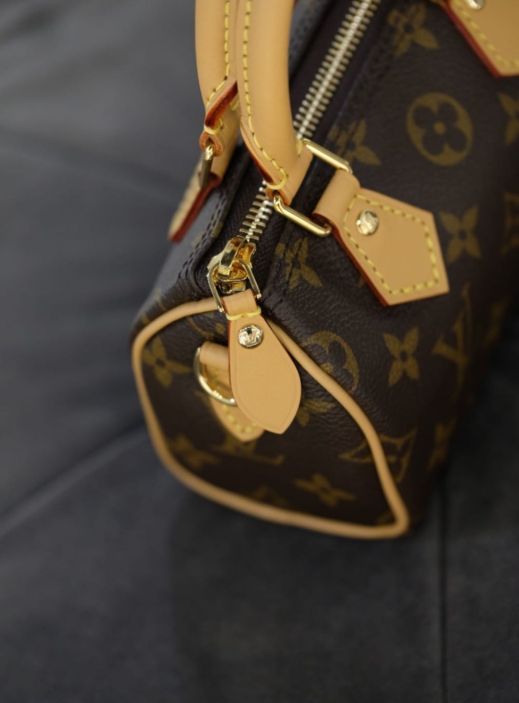 Louis Vuitton Nano Speedy Monogram Canvas Brown | ResellZone