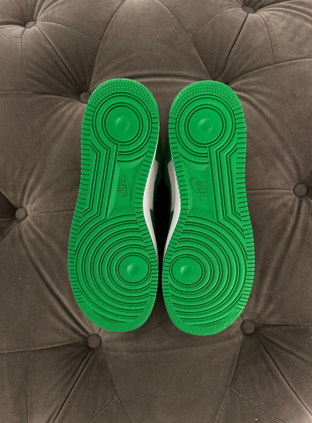 Louis Vuitton Nike Air Force 1 Low By Virgil Abloh White Green - Sneakers Usate | ResellZone