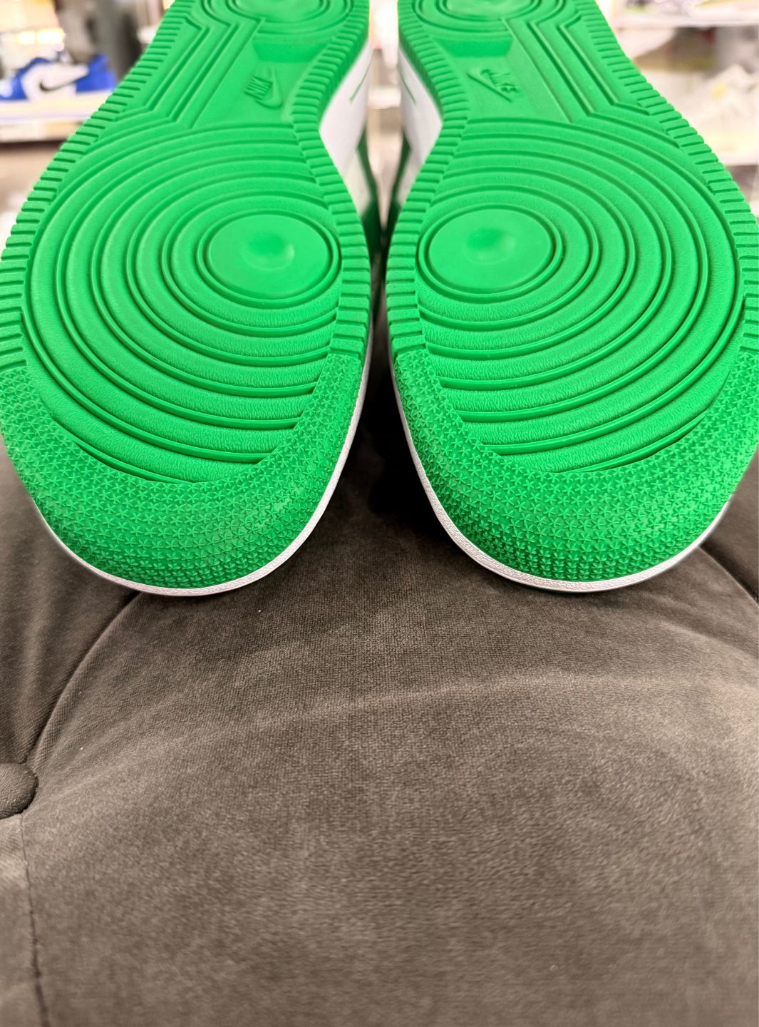 Louis Vuitton Nike Air Force 1 Low By Virgil Abloh White Green - Sneakers Usate | ResellZone