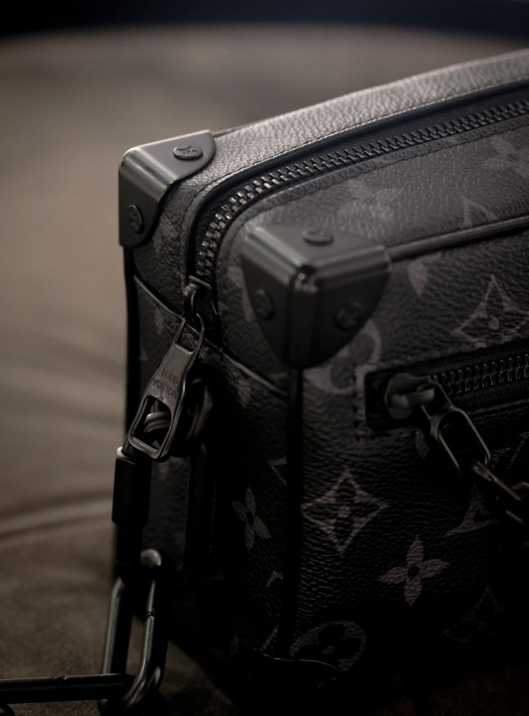 Louis Vuitton Pochette Soft Trunk Mini Monogram Eclipse | ResellZone