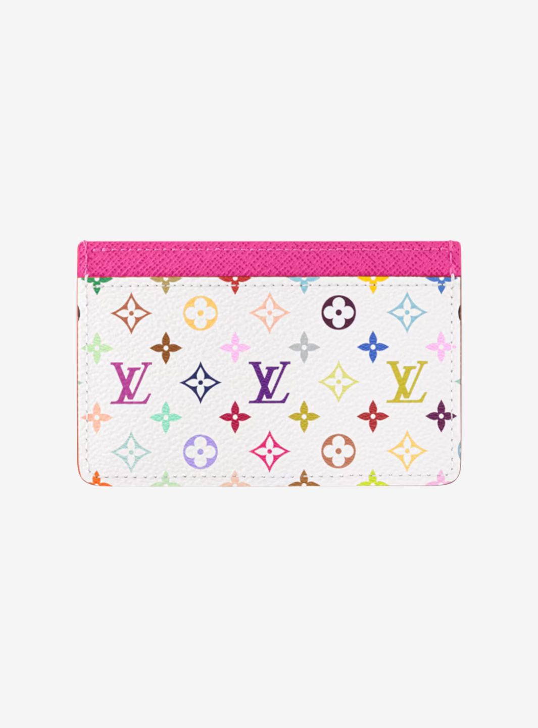Louis Vuitton x Takashi Murakami Card Holder White Multicolored | ResellZone