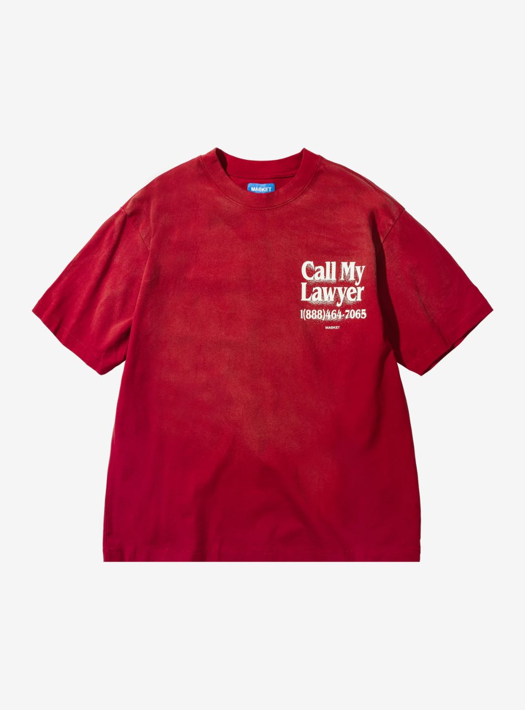 Market Studios Call My Lawyer 3D T-Shirt Candy Red | ResellZone