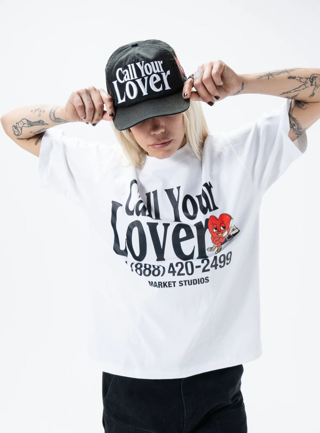 Market Studios Call Your Lover Hat Black | ResellZone