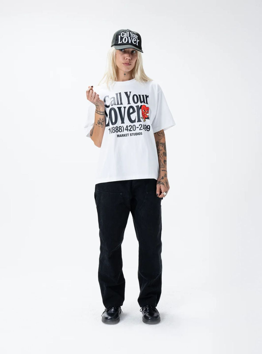Market Studios Call Your Lover Hat Black | ResellZone