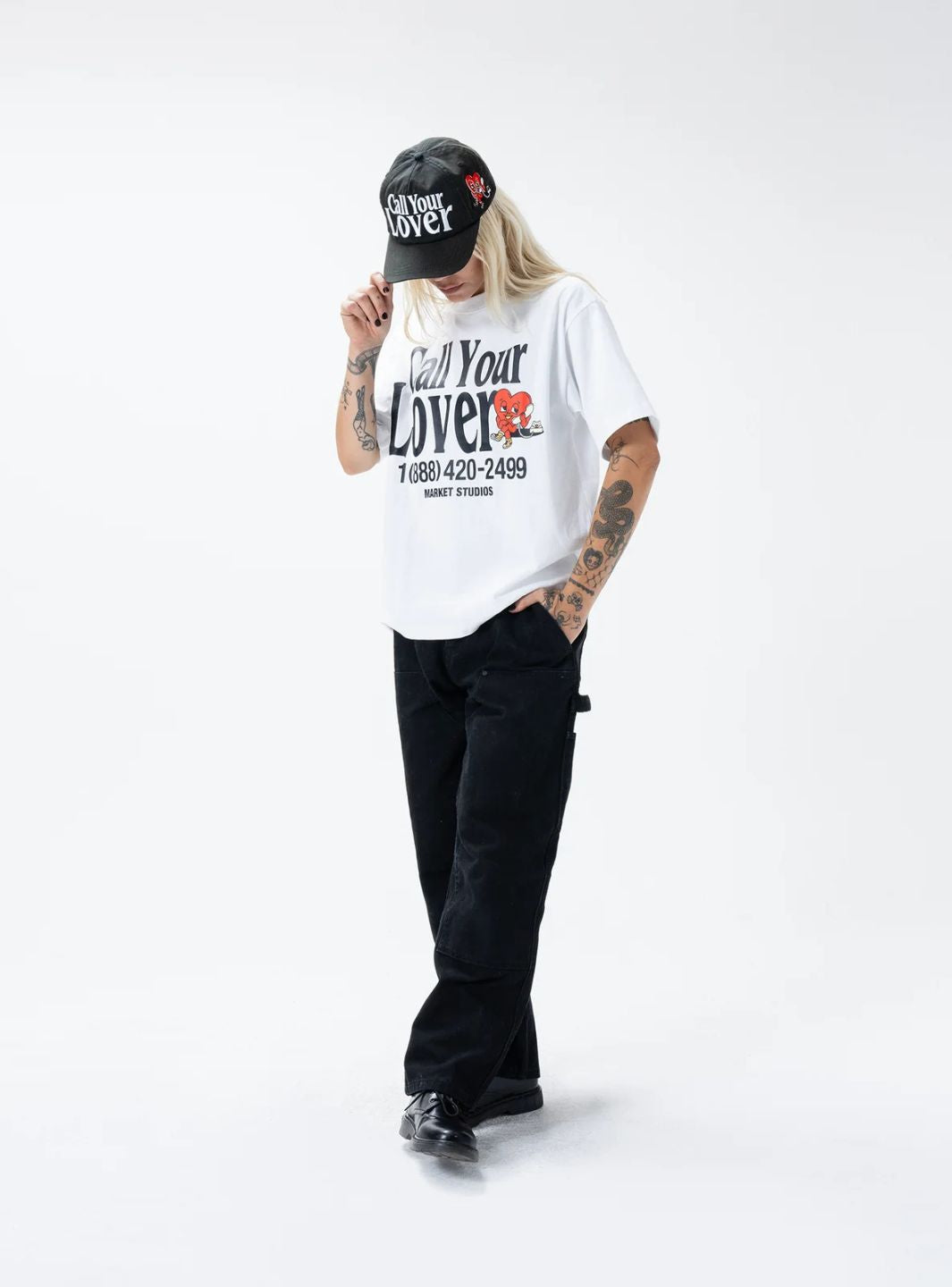 Market Studios Call Your Lover Hat Black | ResellZone