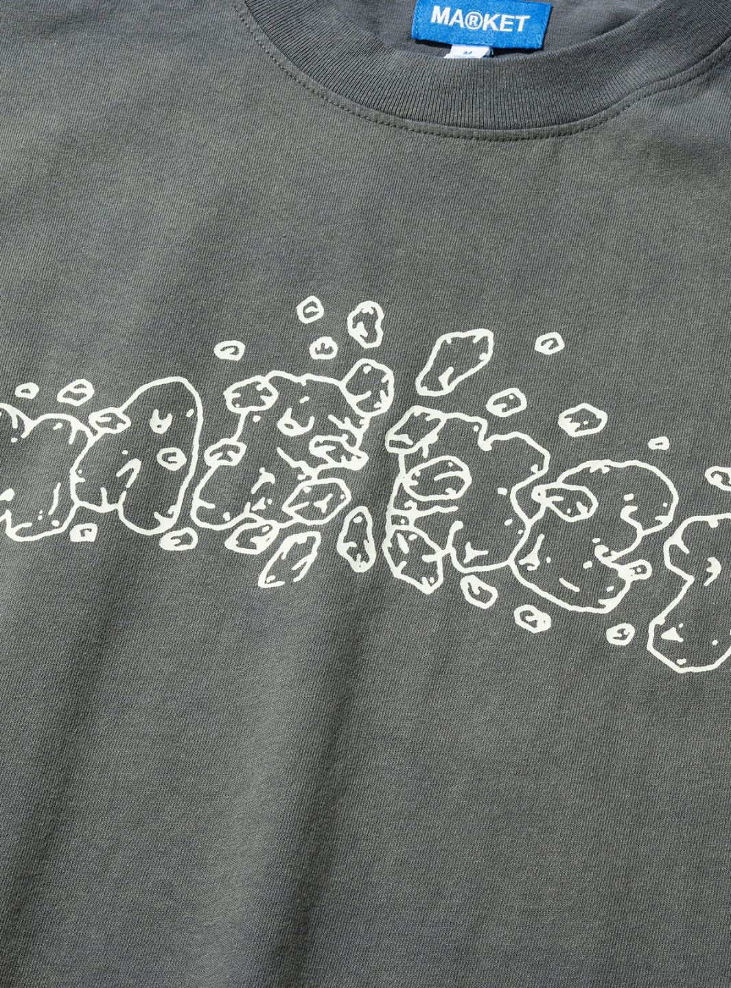 Market Studios Crash T-Shirt Cement | ResellZone