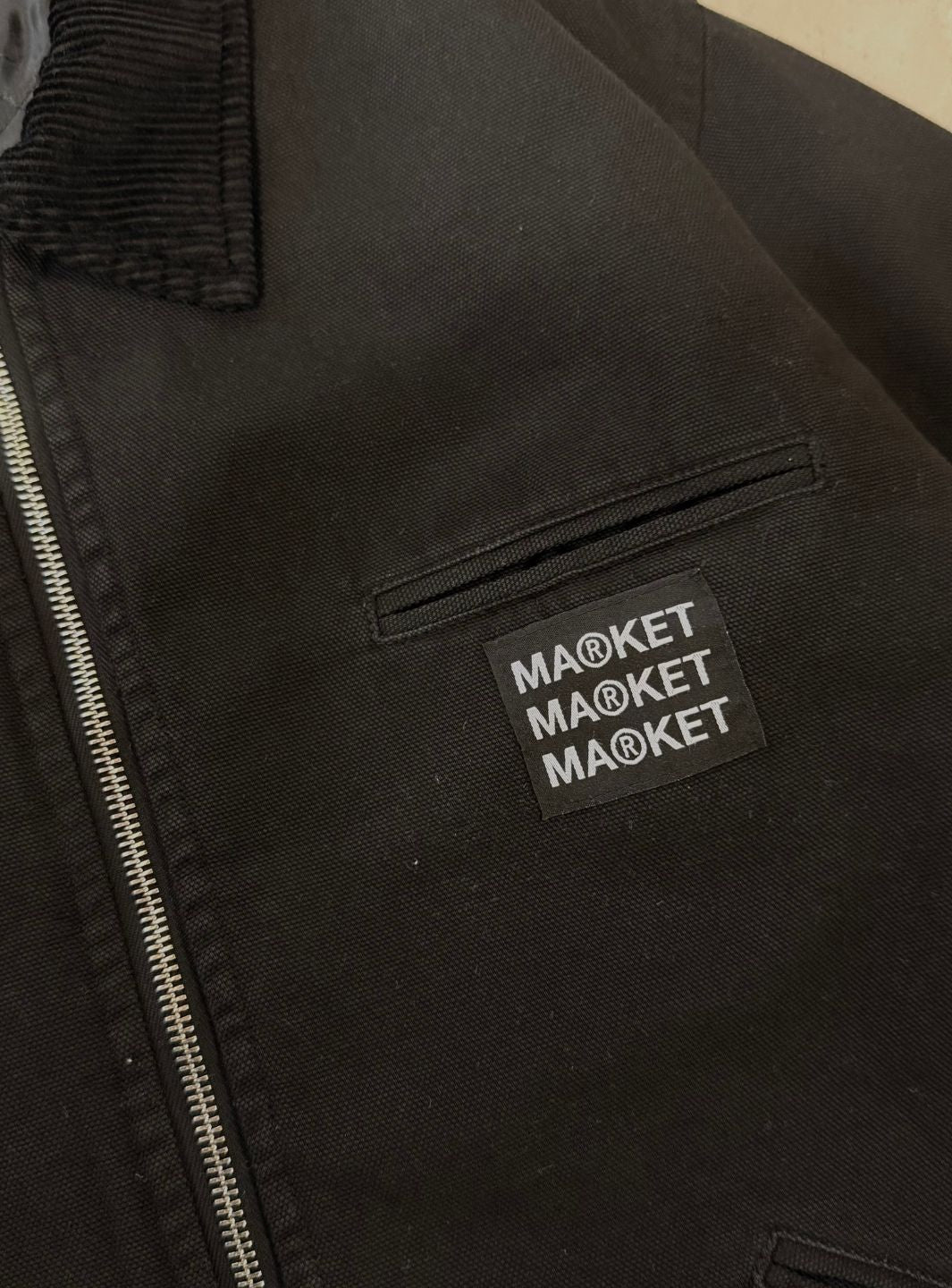 Market Studios Denim Jacket Black | ResellZone