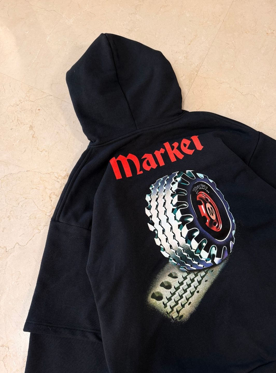 Market Studios Hoodie Pirate Black | ResellZone