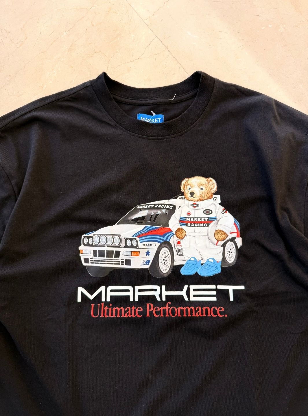 Market Studios Longsleeve Racing Bear Black | ResellZone