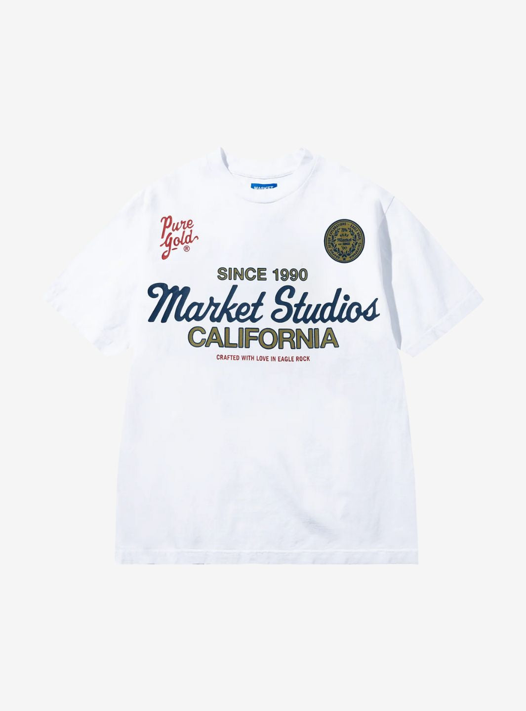 Market Studios Pure Gold T-Shirt White | ResellZone