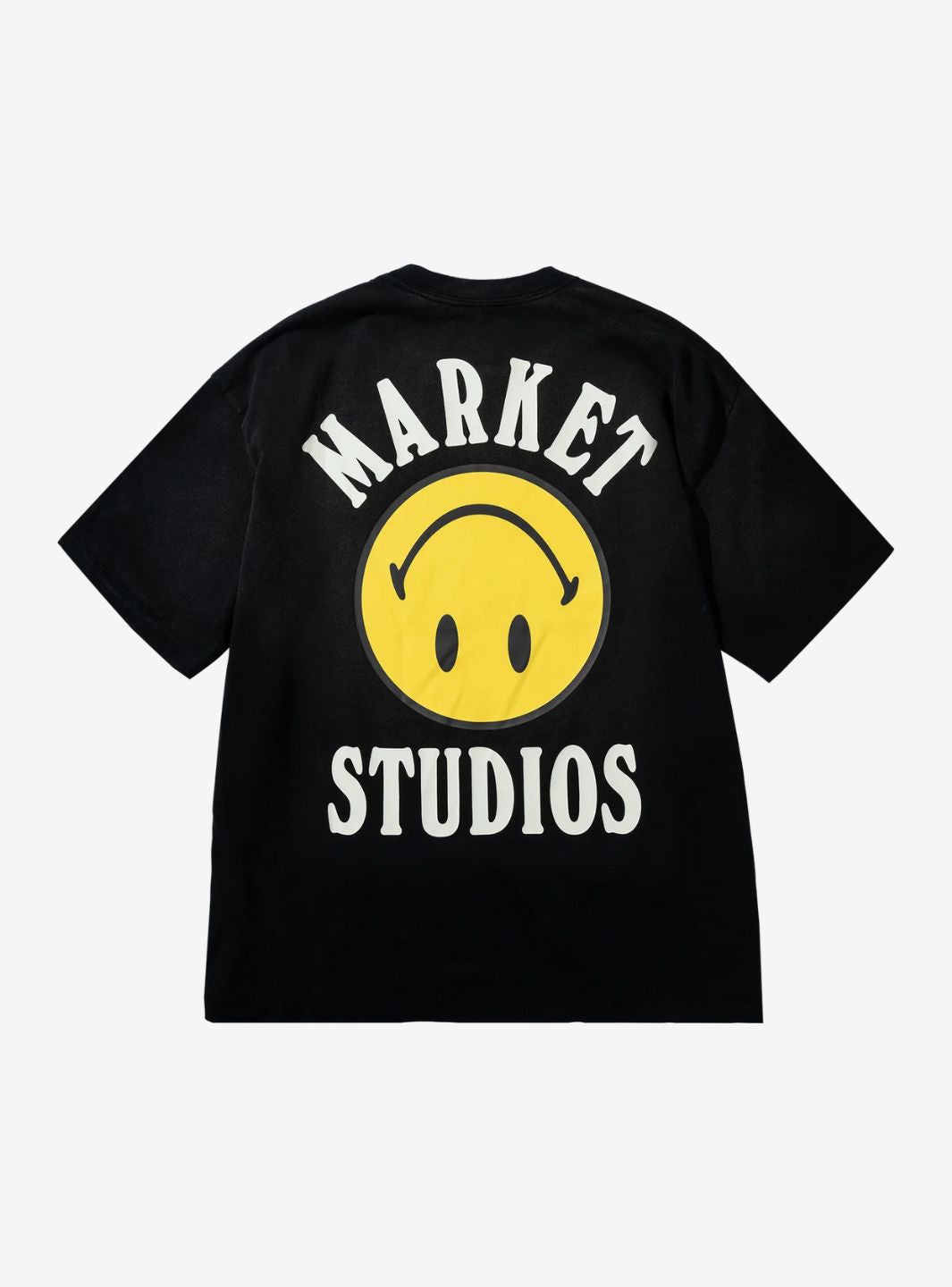 Market Studios Smiley Lockup T-Shirt Jet Black | ResellZone