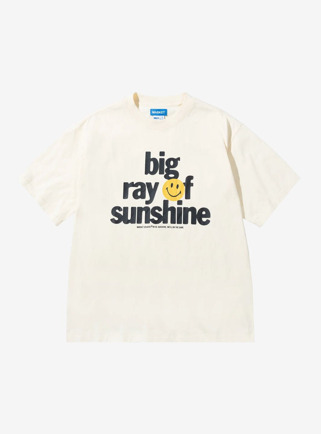 Market Studios Smiley Sunshine T-Shirt Cream | ResellZone