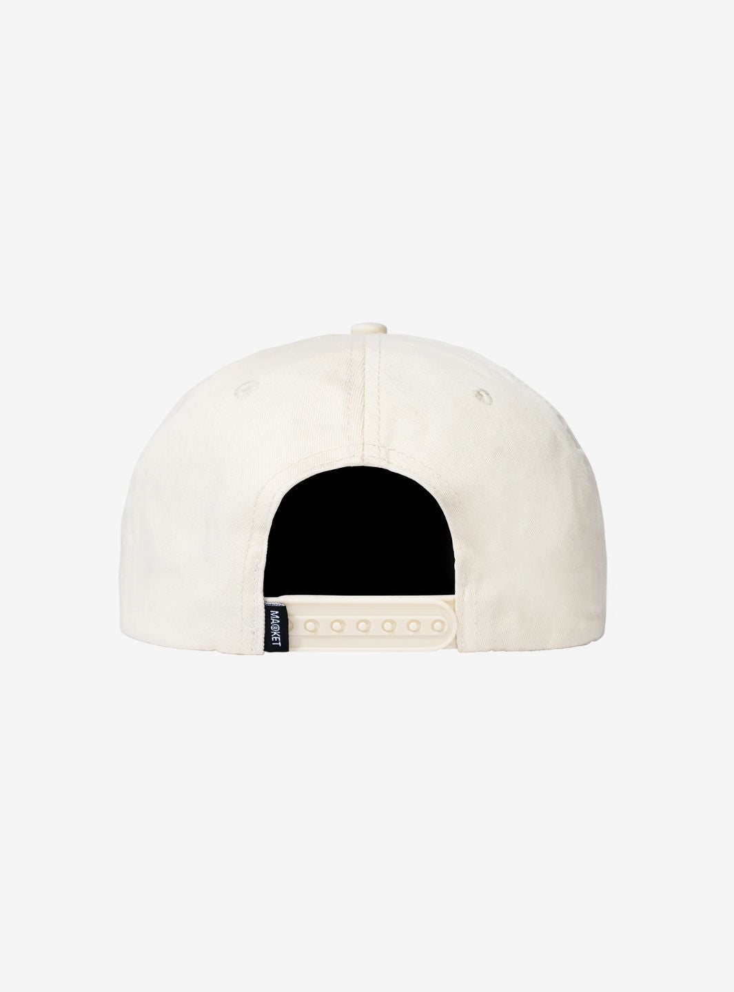 Market Studios Soft Stitch 5-Panel Hat Cream | ResellZone
