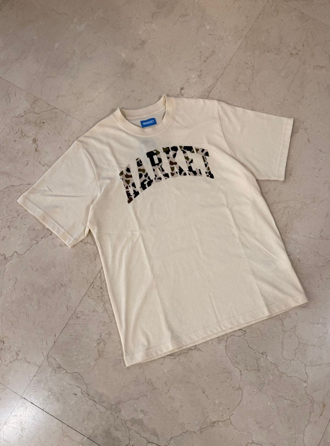 Market Studios T-Shirt Cream Camo | ResellZone