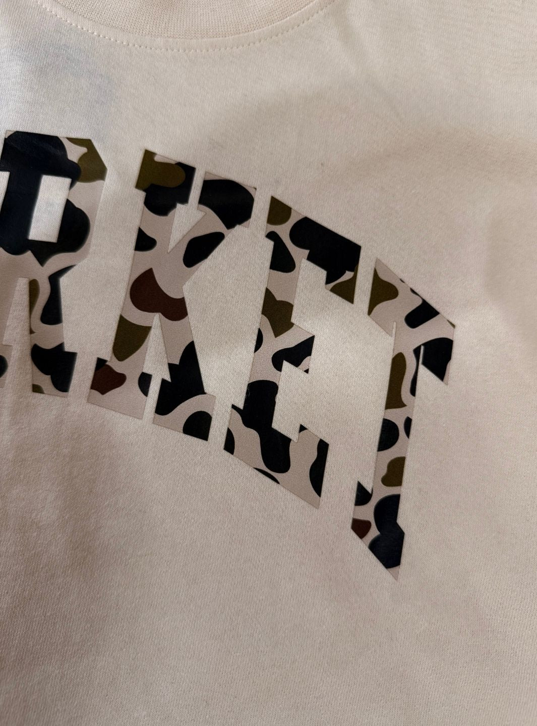 Market Studios T-Shirt Cream Camo | ResellZone