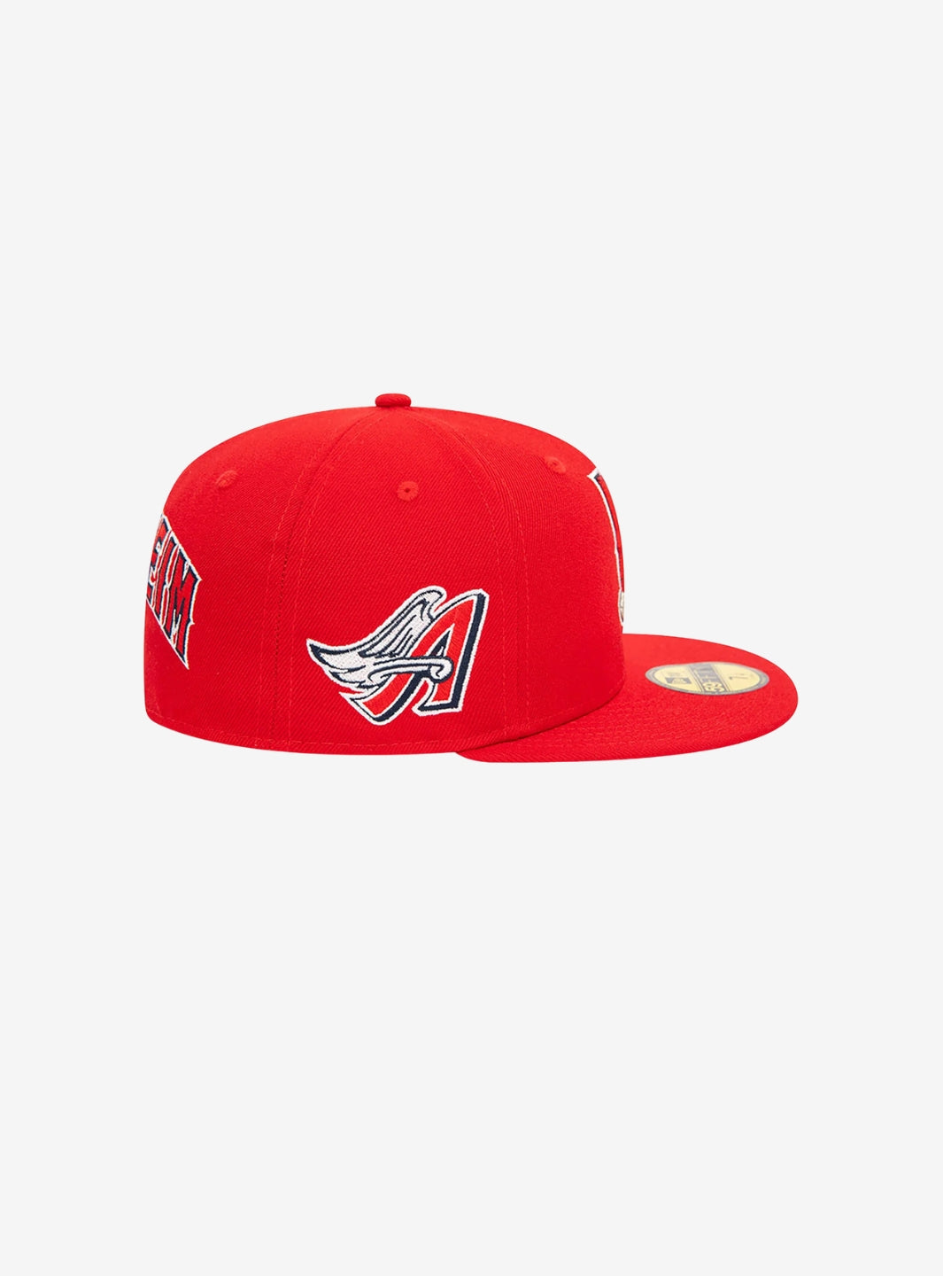 New Era Anaheim Angels Upside Down Red 59FIFTY Fitted Cap | ResellZone