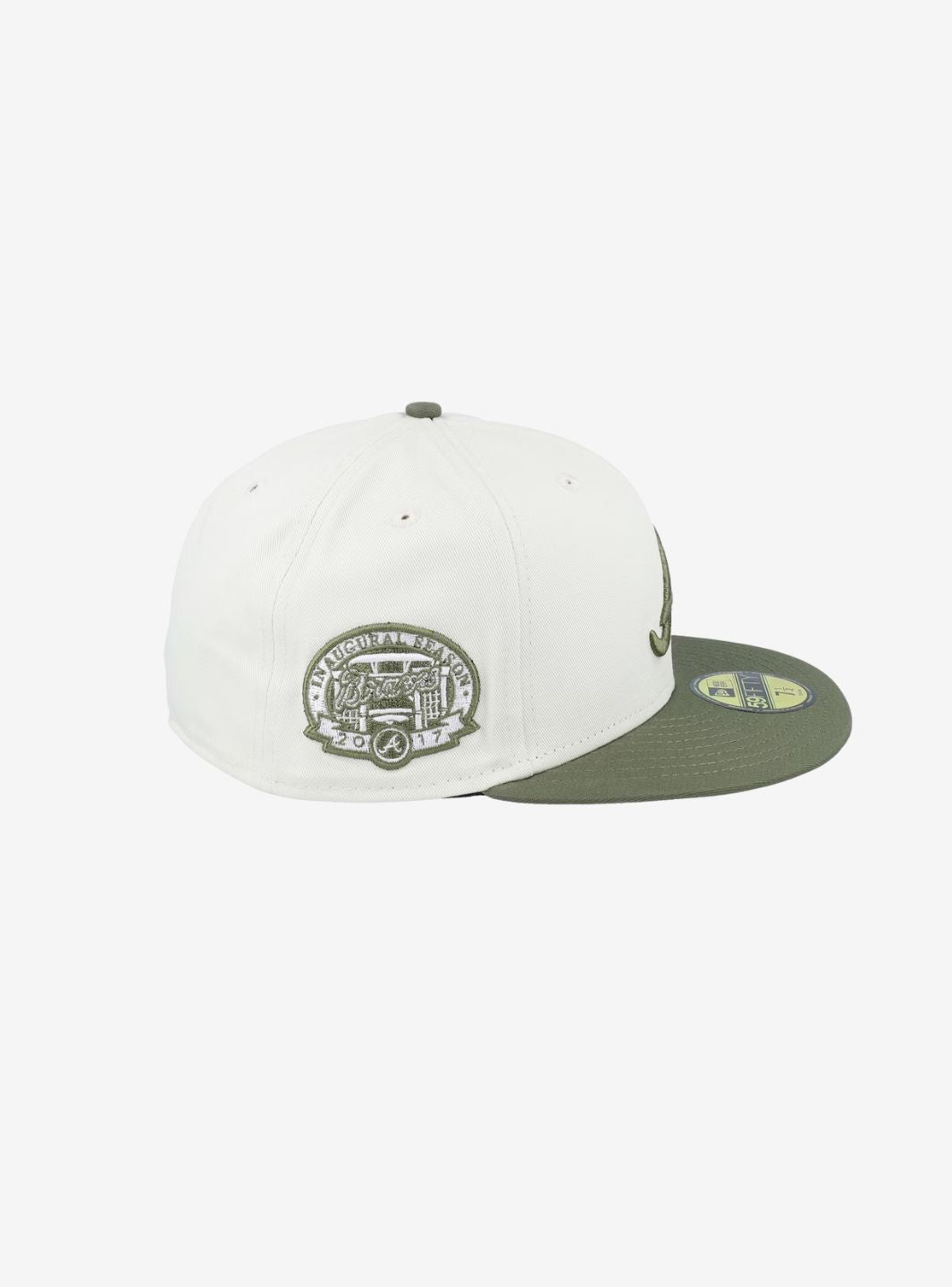 New Era Atlanta Braves 59FIFTY White Crown Cap | ResellZone