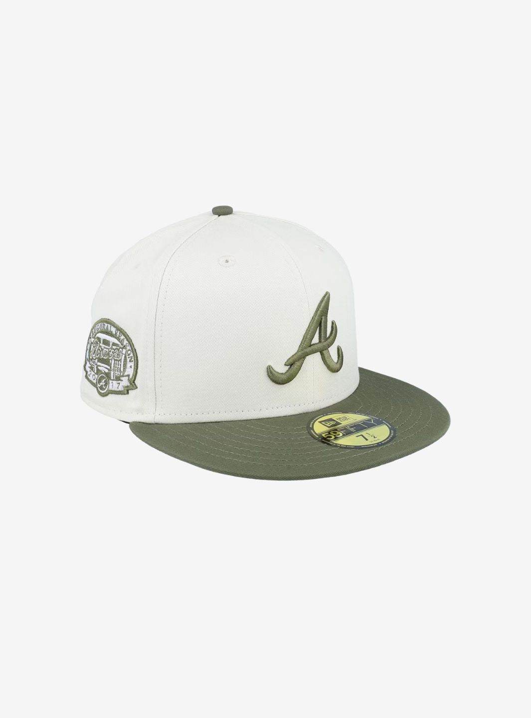 New Era Atlanta Braves 59FIFTY White Crown Cap | ResellZone